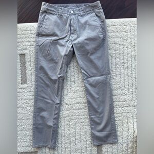 Bonobos Tailored Chino Pants Gray 31/30